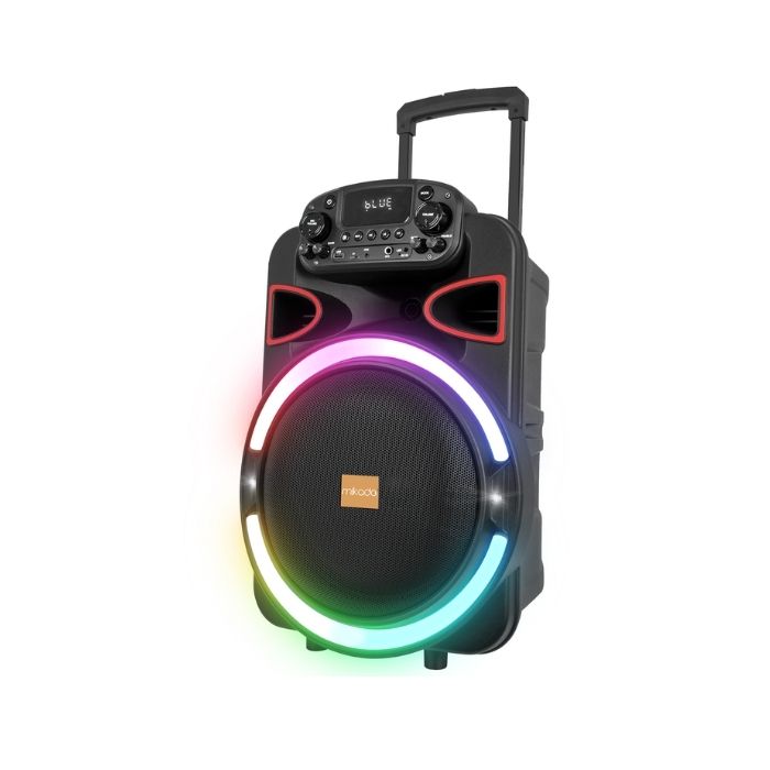 Mikado MD-80KP 40W 3600mAh Bataryalı Siyah 1xUHF UV Mikrofonlu USB/BT/TF/TWS/AUX Taşınabilir Hoparlör