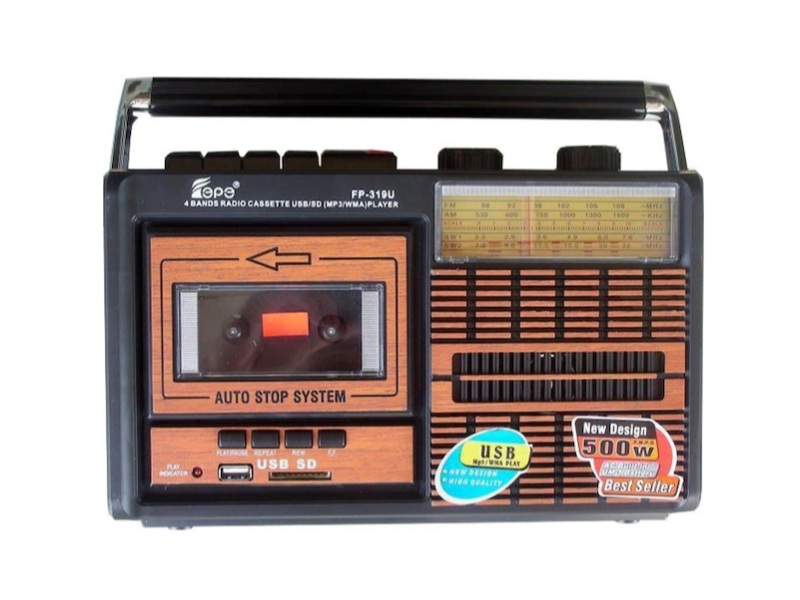 Tepe Fp-319U Retro Bt/Usb/Sd/Am/Fm Kaset Çalar Radyo