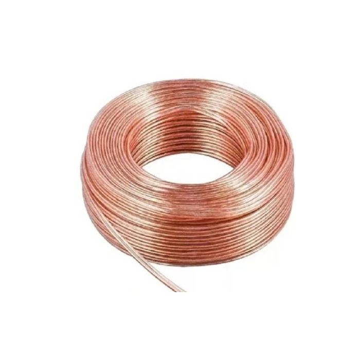 Xetef ZF269 2X1.5mm. Cca 100 Metre Şeffaf Hoparlör Kablosu