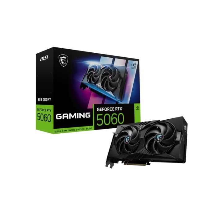 Msi Geforce RTX5060 8G Gaming OC 8GB GDDR7 128B DX12 PCIE 5.0 X16 3XDP 1XHDMI