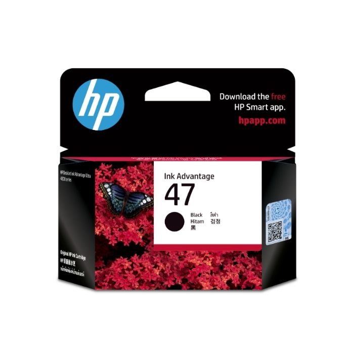 HP 47 6ZD21AE Siyah Orijinal Mürekkep Kartuş