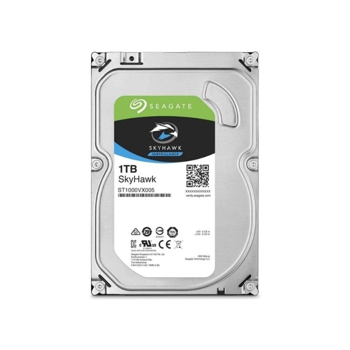 Seagate Skyhawk 1TB 64MB ST1000VX005 7/24 Güvenlik Diski