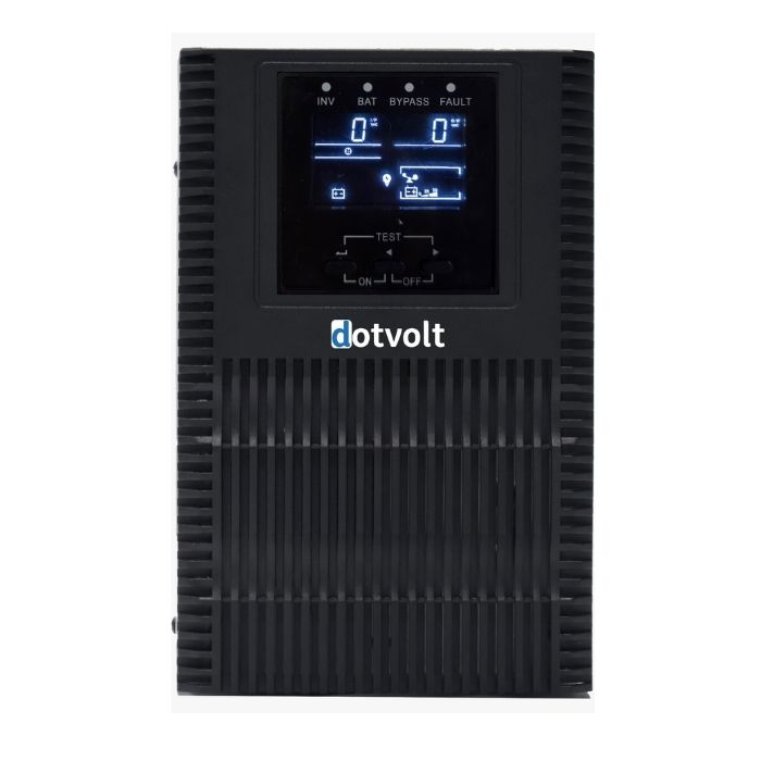 Dotvolt MN Plus 1 kVA 1/1 2x7AH 5-15dk Online Lcd Ekran Ups