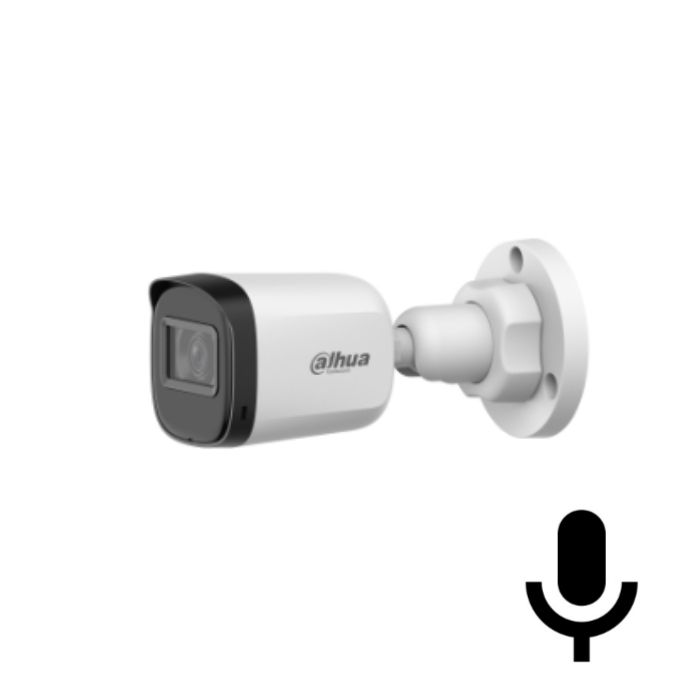 Dahua HAC-B1A21-U-A-0360B 2MP 3.6MM 4ın1 IR Sesli Hd-Cvı Bullet Kamera