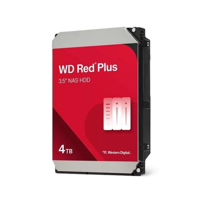 WD Red Plus Nas Sata 4TB 3.5 5400PRM 128MB (WD40EFZZ)