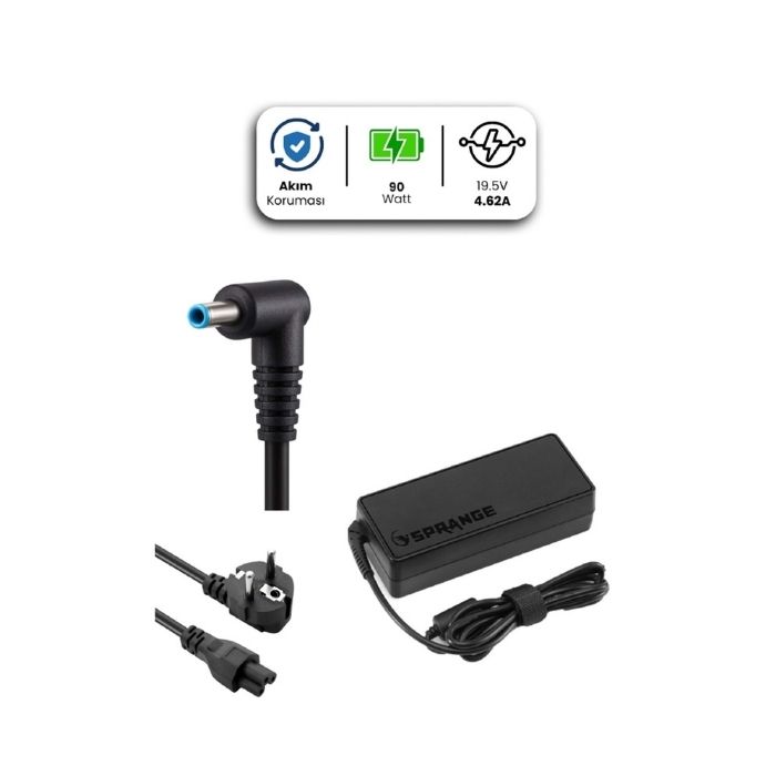 Sprange SR-L13 19.5V 4.62A 4.5 * 3.0mm 90W HP Uyumlu Notebook Adaptör