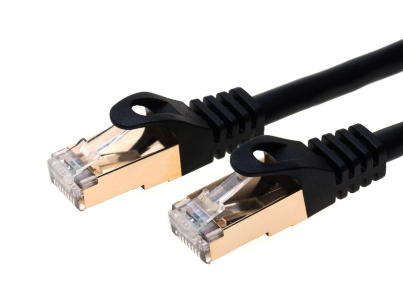 Nivatech NTC7703 3Mt. Cat7 Patch Cord Kablo Siyah