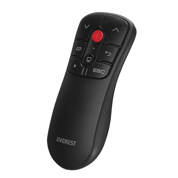 Everest PSN-28 Çok İşlevli USB Kırmızı Lazerli 2.4Ghz Kablosuz Type C Profesyonel Sunum Cihazı