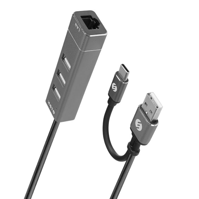 S-link SW-U222 10/100Mbps Type-C USB 2.0 Usb Ethernet Adaptör