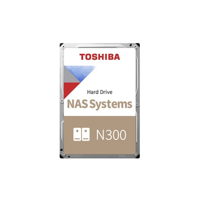 Toshiba N300 10TB NAS 7200Rpm 512MB SATA3 180TB/Y MN10ADA10TS