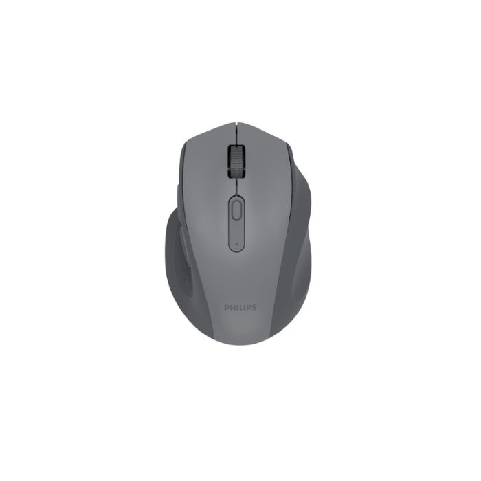 Philips SPK7547G Dual Mod 2.4GHz + Bluetooth 4000 DPI Ergonomik Sessiz Optik Mouse Gri